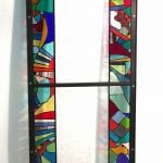 stained glass window panel